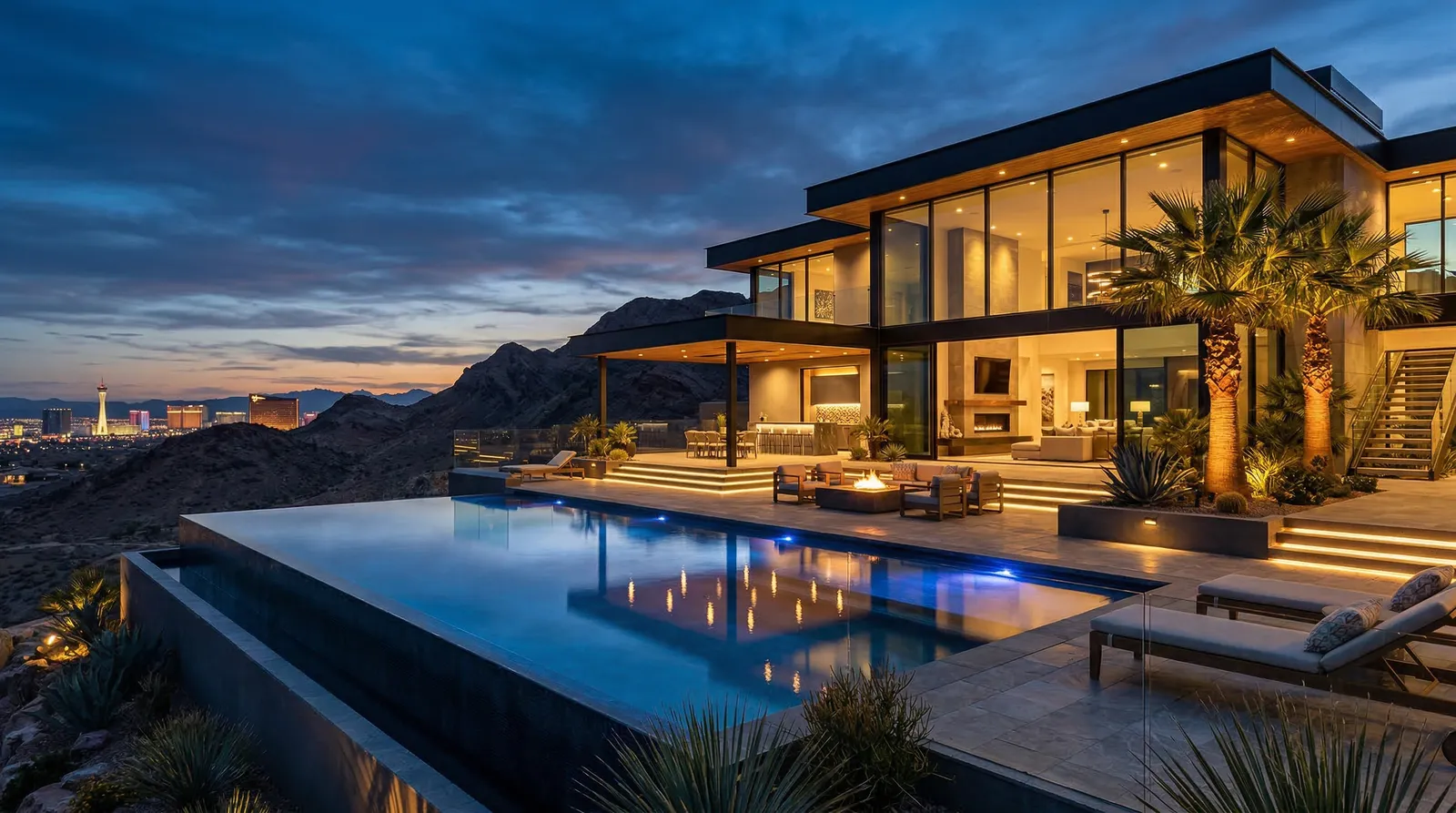 Luxury Homes film locations in Las Vegas